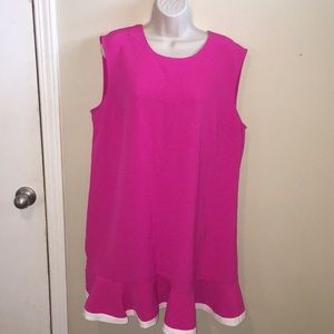 Lined Victoria Beckham Target Sleeveless Dress 1X